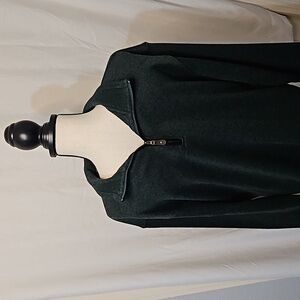 Haggar in Motion Fleece Quarter Zip pullover sweater Mens XL